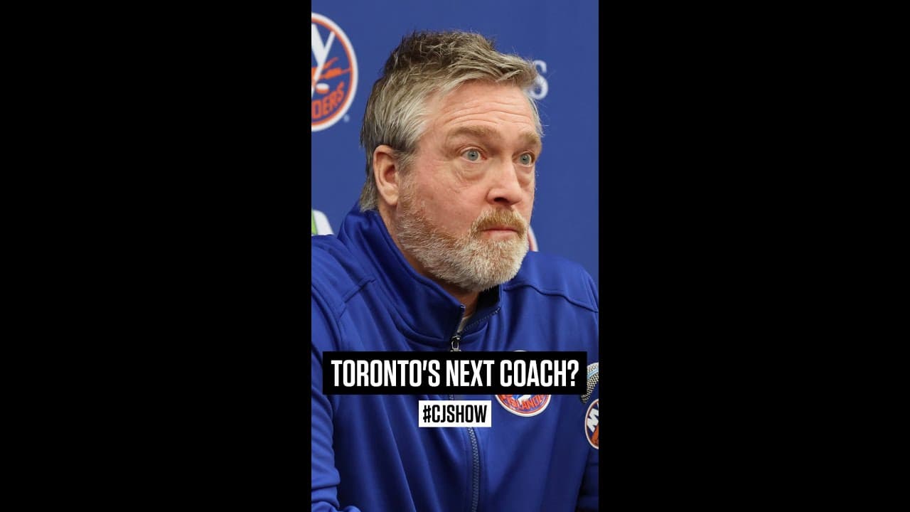 Would Patrick Roy be a good fit as Toronto's next head coach? 🤔 #CJShow #Leafs