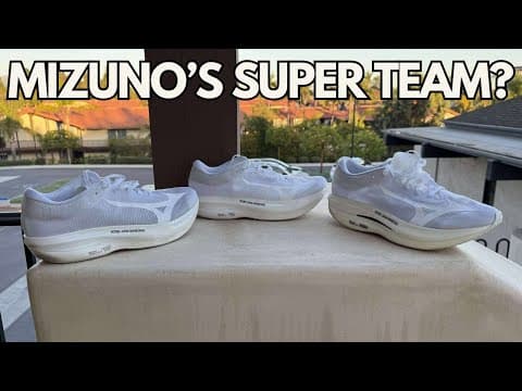 NEW Mizuno Super Shoes: "Prototype" Pure, Elite, and Pro Impressions: On the Run
