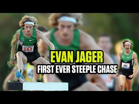 Evan Jager BOMBS Steeple chase  debut  | FULL RACE