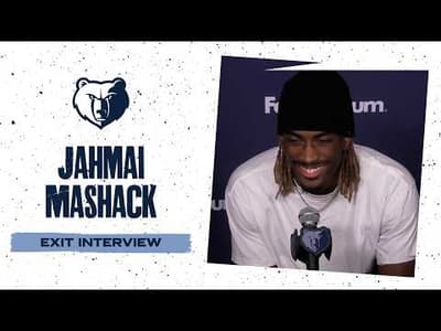 Jahmai Mashack | 2025-26 Grizzlies Exit Interviews