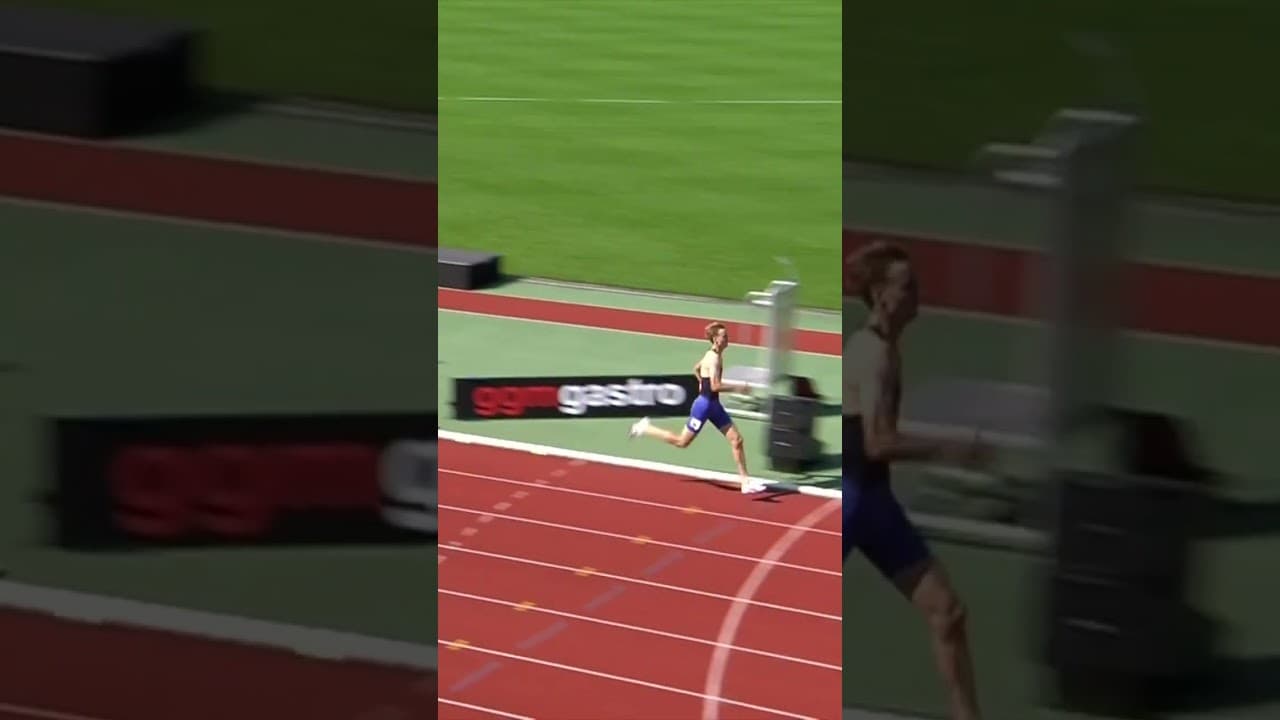 STUNNING AT HOME 🔥 Niels Laros runs 1:43.83 to win the men's 800m at the FBK Games