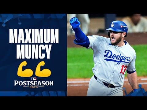 Max Muncy has hit 14 career Postseason home runs! 😳 (Most in Dodgers history!)