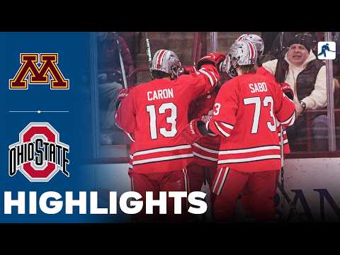 Minnesota vs Ohio State | NCAA College Hockey | Highlights - February 07, 2026