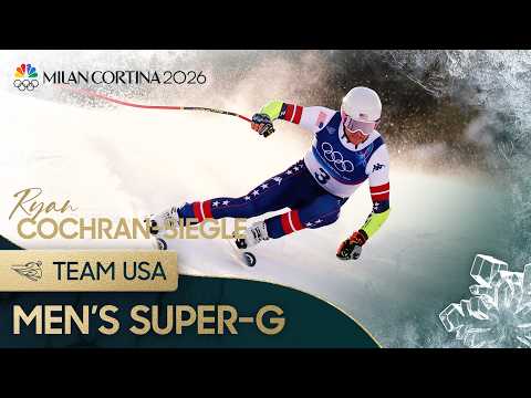 USA's Ryan Cochran-Siegle throws down SILVER-WORTHY performance | Winter Olympics 2026 | NBC Sports