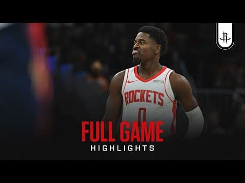 Houston Rockets Highlights vs. Cleveland Cavaliers