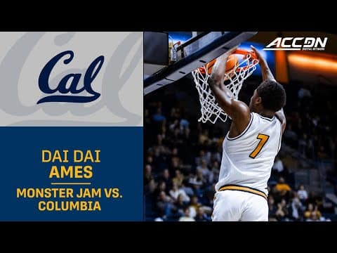 Cal's Dai Dai Ames Skies for the Huge Dunk
