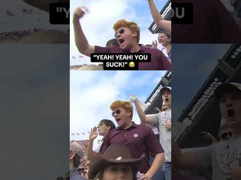 The Aggies are fired up early 😅