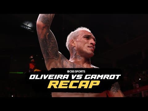 Charles Oliveira submits Mateusz Gamrot in Round 2 | UFC Fight Night Brazil Recap & What's Next?