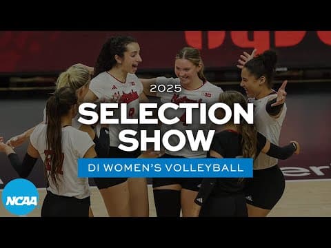 2025 NCAA women's volleyball championship selection show