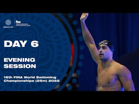 LIVE Finals | FINA World Swimming Champs 2022 Melbourne | Day 6 Evening