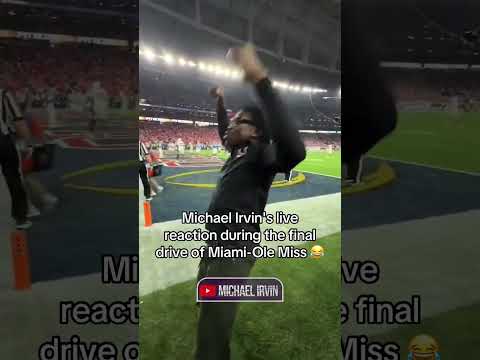 This POV 😮‍💨 (via @michaelirvin88/X)