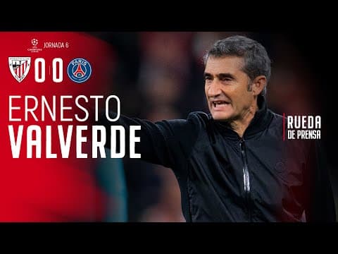 🎙 Ernesto Valverde | post Athletic Club 0-0 PSG | Champions League 2025-26 MD6