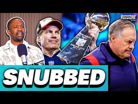 Theories behind Bill Belichick’s Hall of Fame snub | The Domonique Foxworth Show