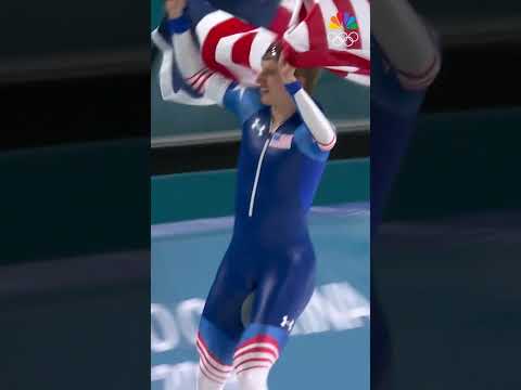 American Jordan Stolz wins his second speed skating gold at Milano Cortina 2026. 🇺🇸🥇🥇