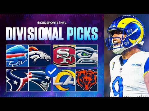 NFL Predictions and Picks For EVERY NFL Divisional Game [Bills vs Broncos] | Best Bets ✅