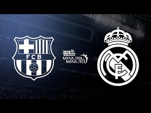 ⏱️ MINUTO A MINUTO | FC Barcelona vs Real Madrid | Supercopa de España