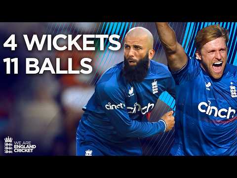 4 Wickets off Final 2 Overs | Moeen & Willey Star | England vs New Zealand 2023
