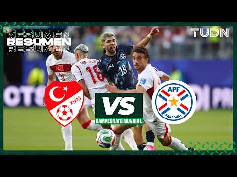 ¡Paraguay logra sacar los tres puntos y elimina a Turquía!