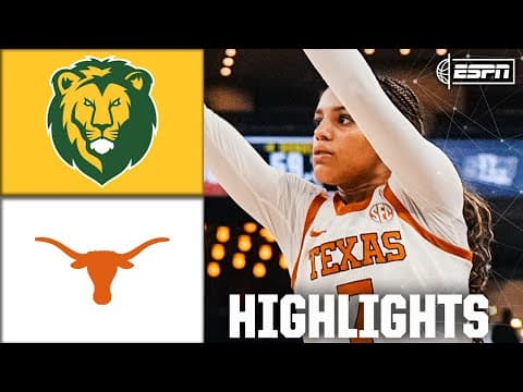Southeastern Louisiana Lions vs. Texas Longhorns | Full Game Highlights | ESPN College Basketball