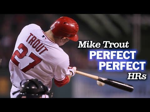 27 times Mike Trout DEMOLISHED a baseball
