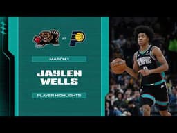 Jaylen Wells Highlights vs Indiana Pacers