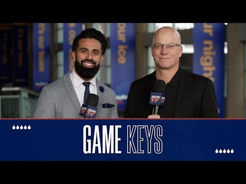 GAME KEYS | Pre-Game at BUF 11.17.25