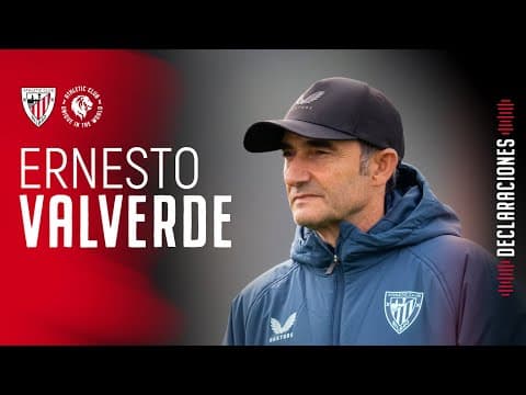 🎙️Ernesto Valverde | pre Levante UD-Athletic Club I LaLiga 2025-26 J14