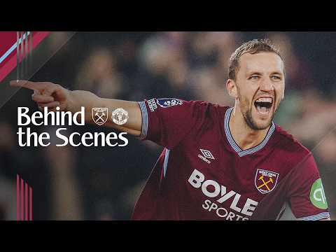 Soucek Shines in Unlucky Home Draw | West Ham 1-1 Manchester United | Behind the Scenes 🎥