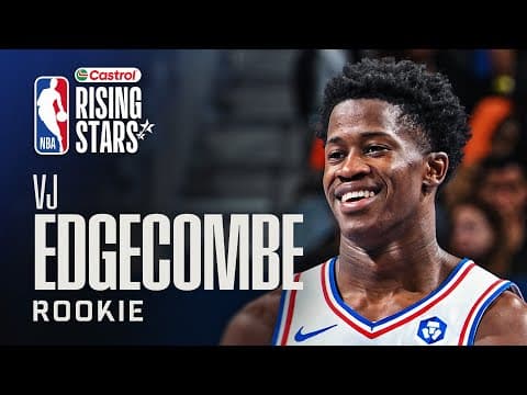 VJ Edgecombe's Top Plays of the Season | Castrol Rising Stars ⭐️