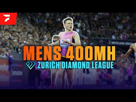 Viking Strikes The 400m Hurdles | 2025 Zurich Diamond League