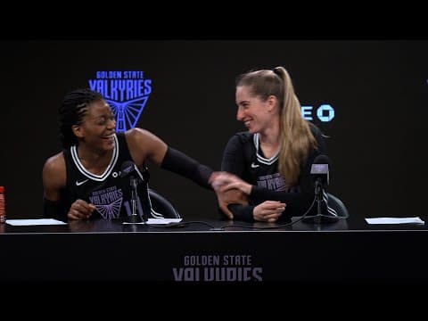 Temi Fágbénlé and Kate Martin Recaps Win vs. New York Liberty | September 2, 2025