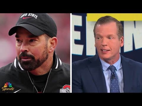 Ryan Day, Ohio State finally breaks losing streak against Michigan | Big Ten on NBC