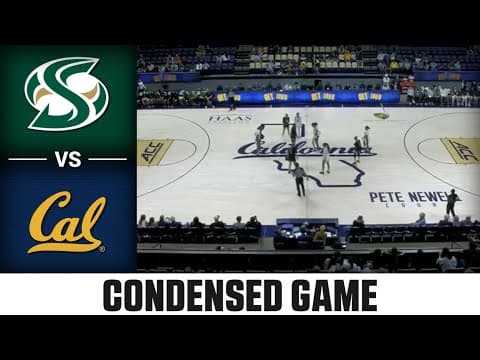 Sacramento State vs. Cal Condensed Game | 2025-26 ACC Women’s Basketball