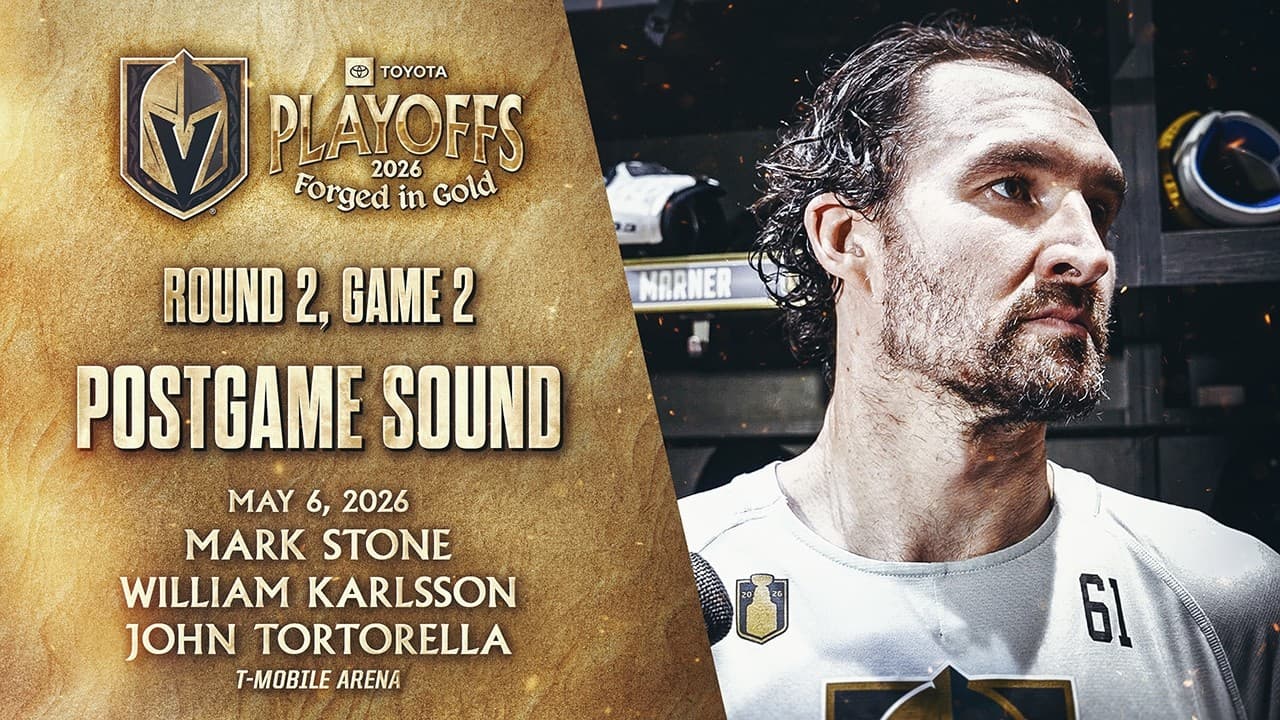 🎥 Round 2, Game 2 POSTGAME SOUND: Stone, Karlsson & Tortorella