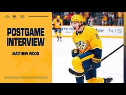 Matthew Wood: Postgame Interview - Feb. 26th