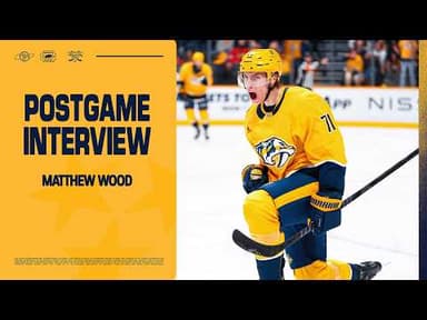 Matthew Wood: Postgame Interview - Feb. 26th