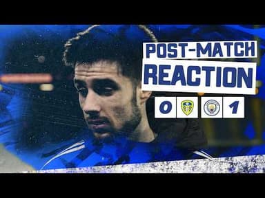 “We deserved more” | Ilia Gruev | Leeds United 0-1 Manchester City