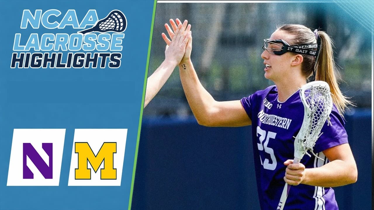 Northwestern vs Michigan | NCAA Women’s College Lacrosse Highlights | April 18, 2026