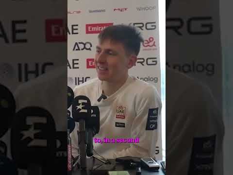 “I cannot guarantee nothing” Tadej Pogacar to the Vuelta? The world champion isn’t ruling it out 👀