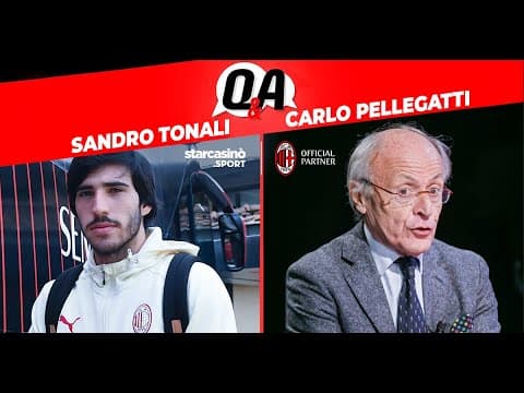 The Q&A with Sandro Tonali | @StarCasinòSport