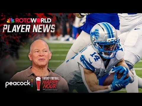 Davante Adams injured; St. Brown, Williams thrive | Fantasy Football Happy Hour | NFL on NBC