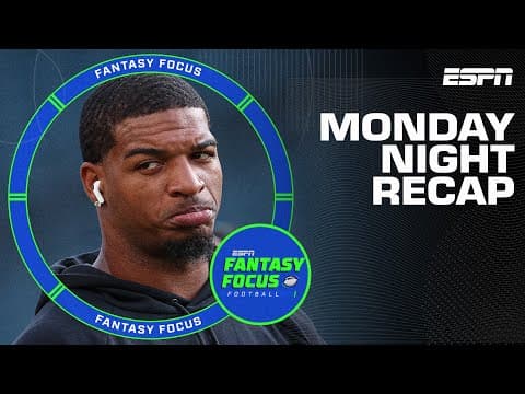 Monday Night Football Recaps + The BEST Week 5 Waiver Wire Pickups | Fantasy Focus 🏈