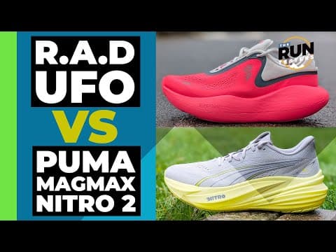 R.A.D UFO Vs Puma MagMax Nitro 2 | We test two of the chunkiest shoes out at the moment