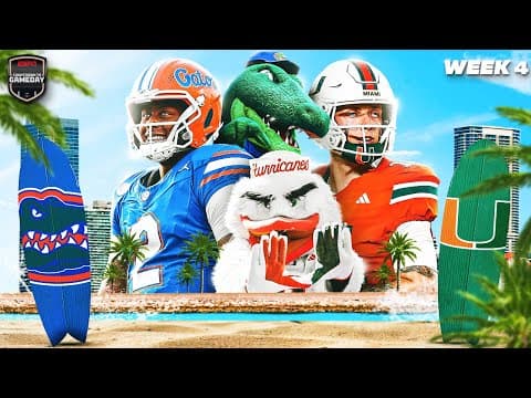 LIVE at THE U: Florida vs Miami rivalry renewed + Is the ACC Miami’s to lose? | Countdown to GameDay