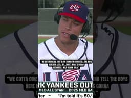 Aaron Judge on how Team USA can win gold 🏅