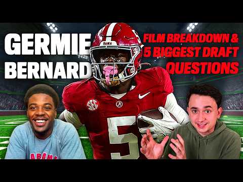 Answering the BIGGEST NFL draft questions + Germie Bernard joins the film study | NFL on ESPN