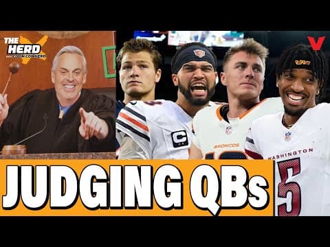 Colin Cowherd’s HERDICT: Judging NFL QBs, Drake Maye, Bo Nix, Caleb Williams, Penix Jr. | THE HERD