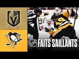 Golden Knights vs Penguins 1/03/26 | Faits saillants