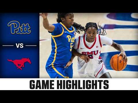 Pitt vs. SMU Highlights | 2025-26 ACC Women's Basketball