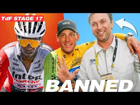 Disaster For Girmay + Doping Boss Found In Rider Enclosure – Wild Ones TdF Stage 17 Highlights